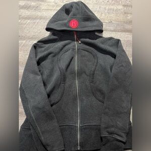 Limited Edition Lululemon Scuba hoodie with Red Logo